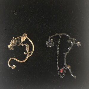Dragon and Rose Women Jewelry Set